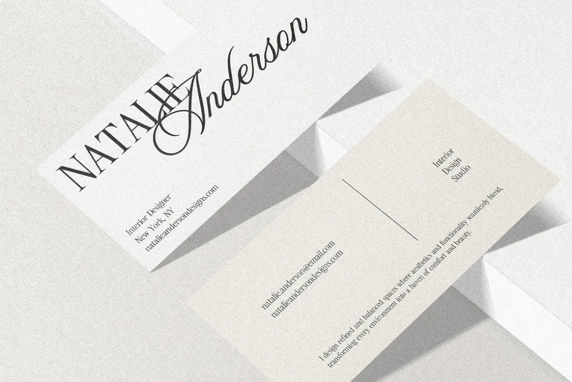 Aesthetics Romantic Script