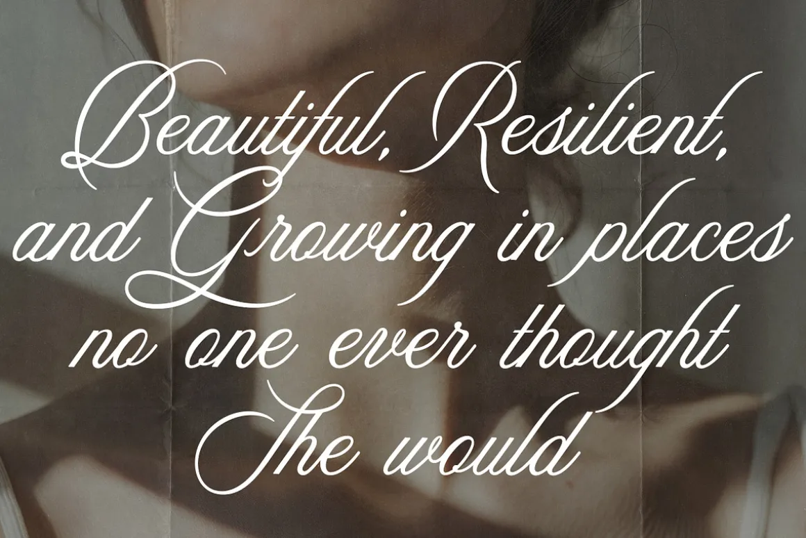 Aesthetics Romantic Script