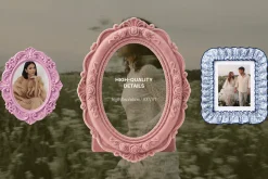 170 Aesthetic Vintage & Wavy Frames