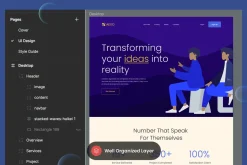 AEXO - Creative Agency Landing Page