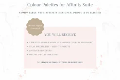 Affinity Designer 12 Colour Palette