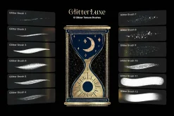 Affinity Glitter Texture Brushes