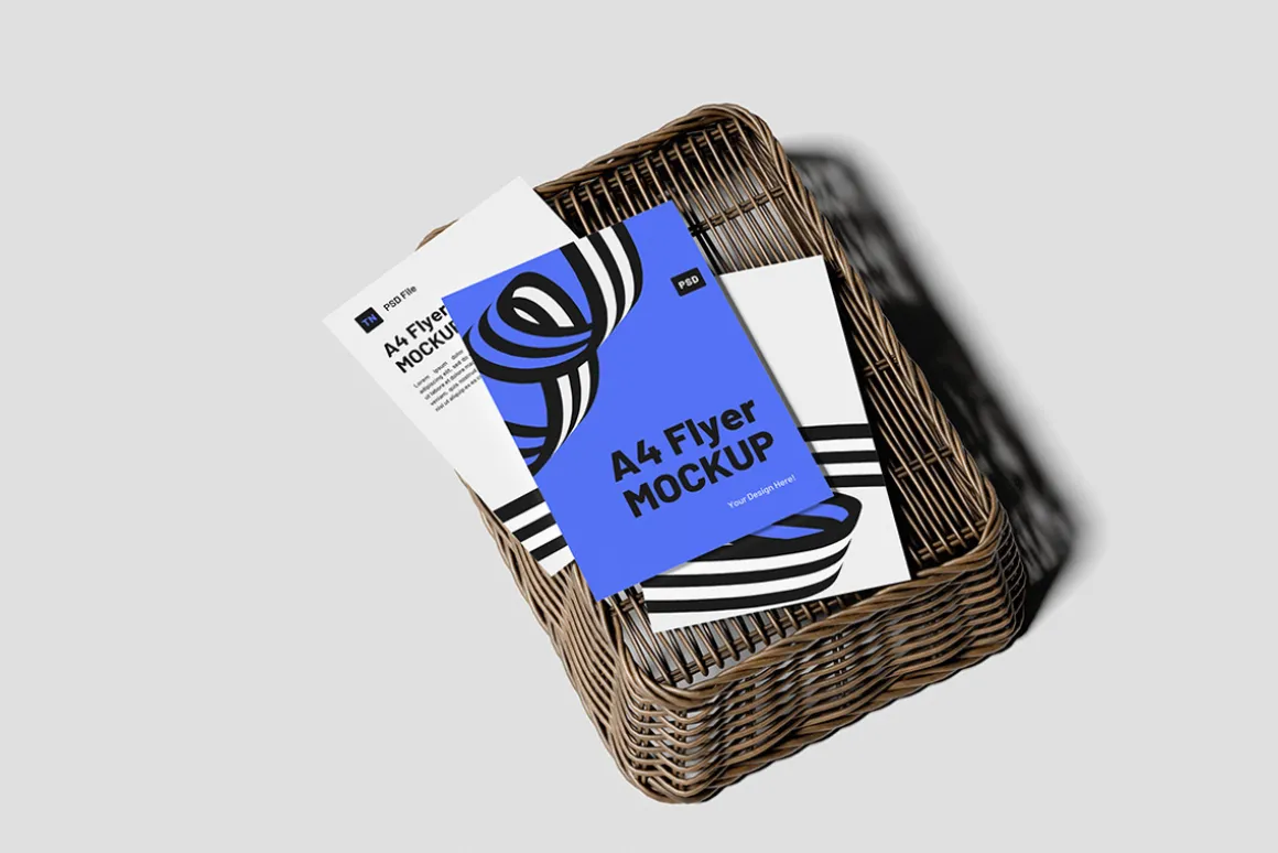 A4 Flyer Mockup