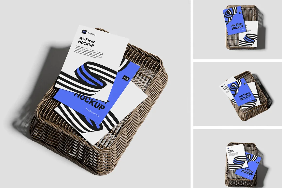 A4 Flyer Mockup