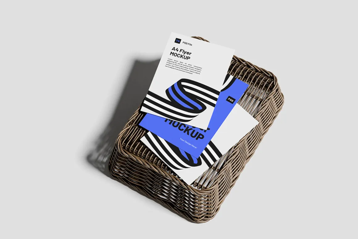 A4 Flyer Mockup