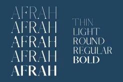 Afrah Serif Font Family Pack