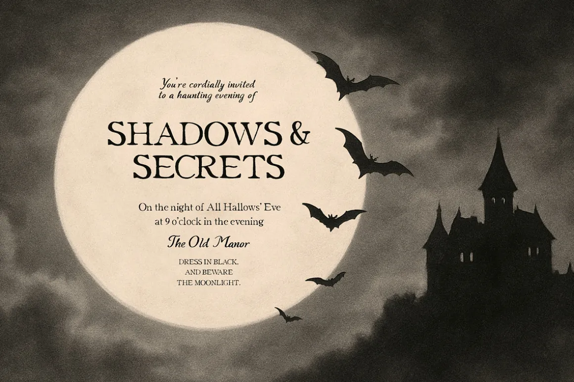Afterdark vintage font duo