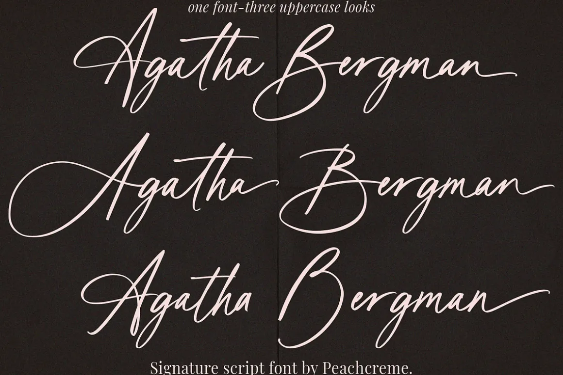 Agatha Bergman // Luxury Signature