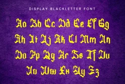 Agathes - Display Blackletter Font