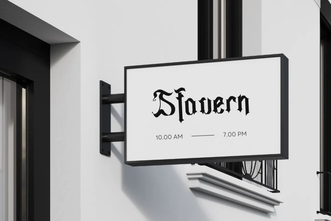 Agathes - Display Blackletter Font