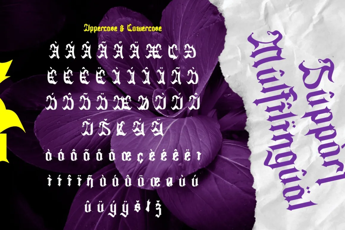 Agathes - Display Blackletter Font