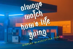 Agathes - Display Blackletter Font