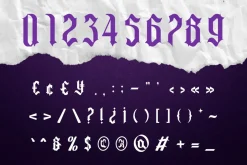 Agathes - Display Blackletter Font