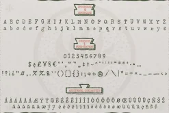 Agave Azul typewriter font