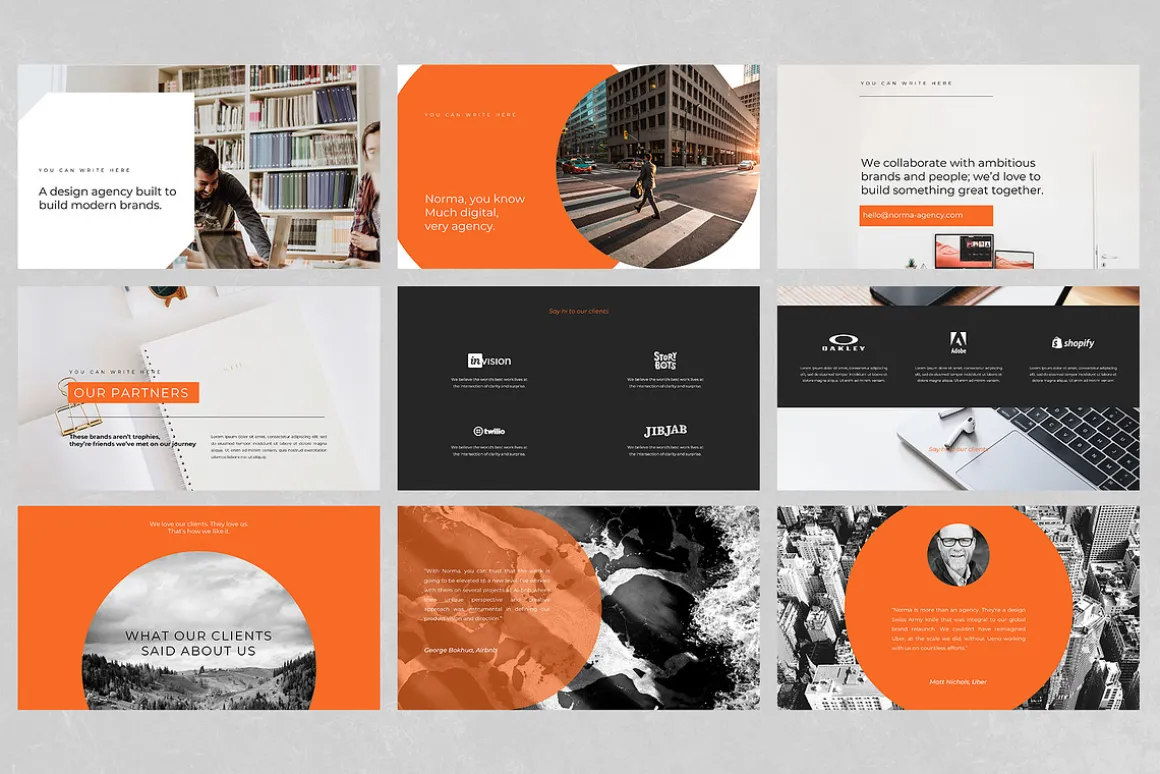 Agency - Google Slides Template