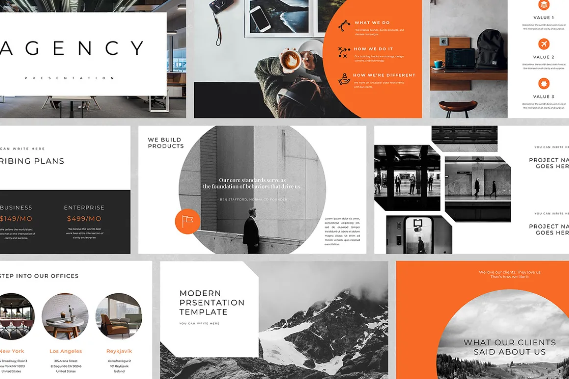 Agency - Google Slides Template