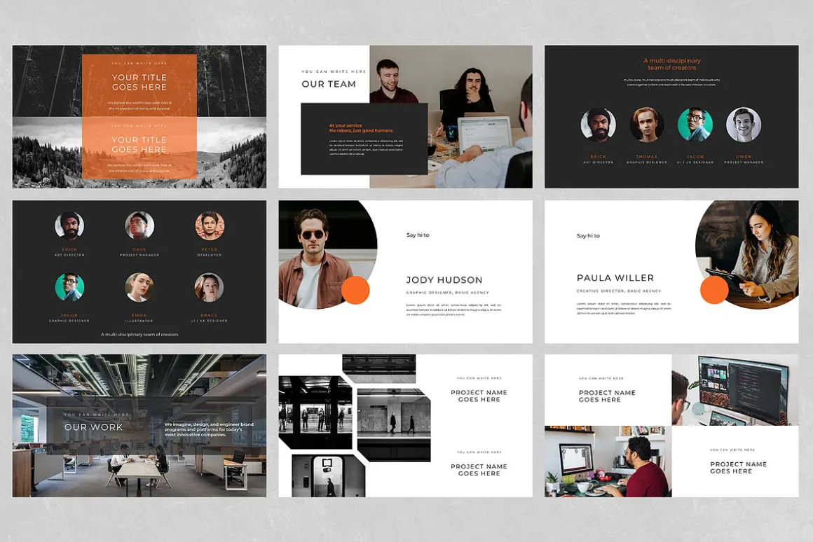 Agency - Google Slides Template