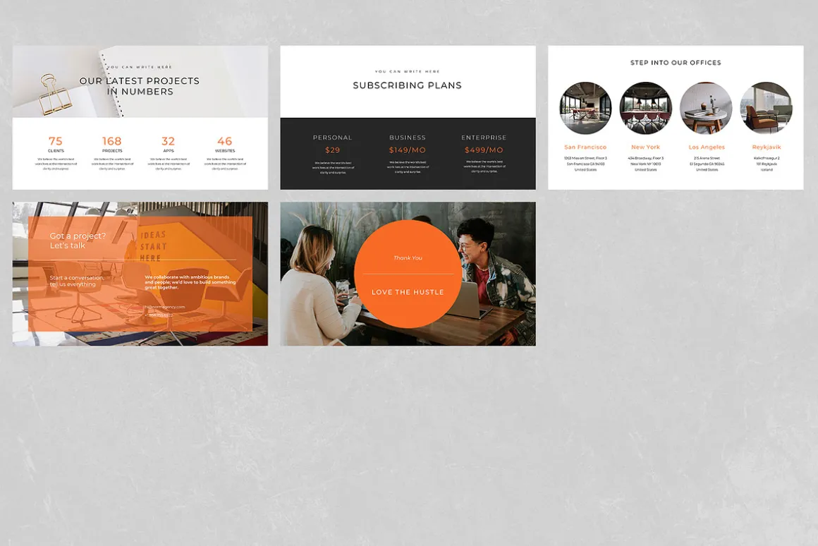 Agency - Google Slides Template