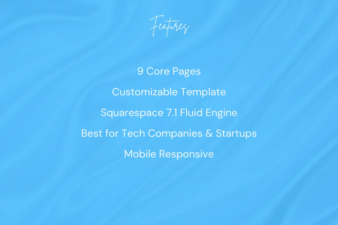 Agency Squarespace Website Template