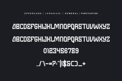 Agenscy - Digital & Futuristic Font