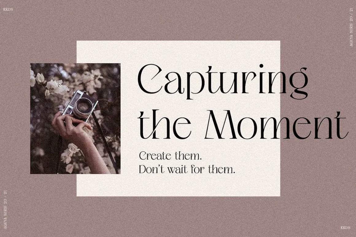 Ageya - Modern Elegant Serif Font