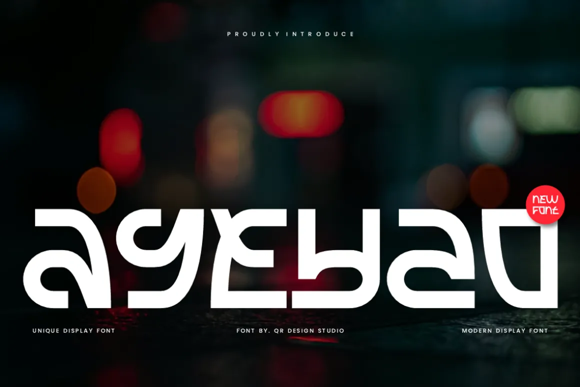Ageyzo - Unique Font