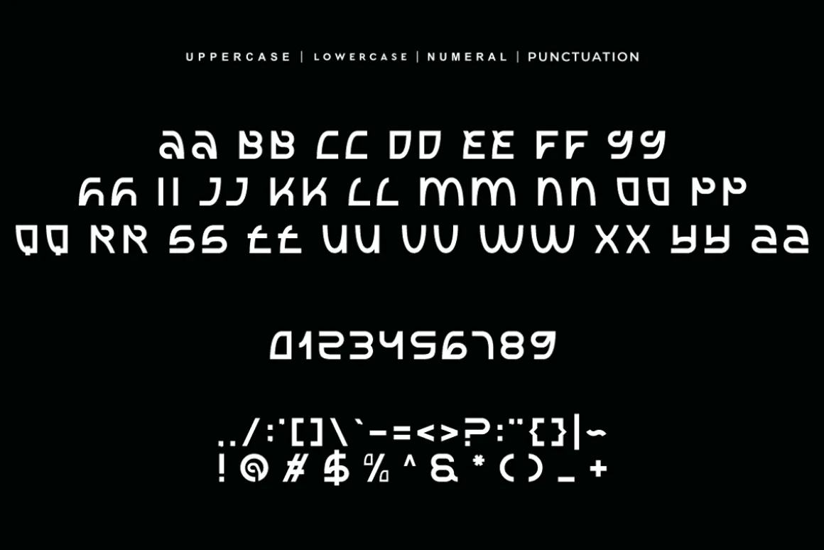 Ageyzo - Unique Font