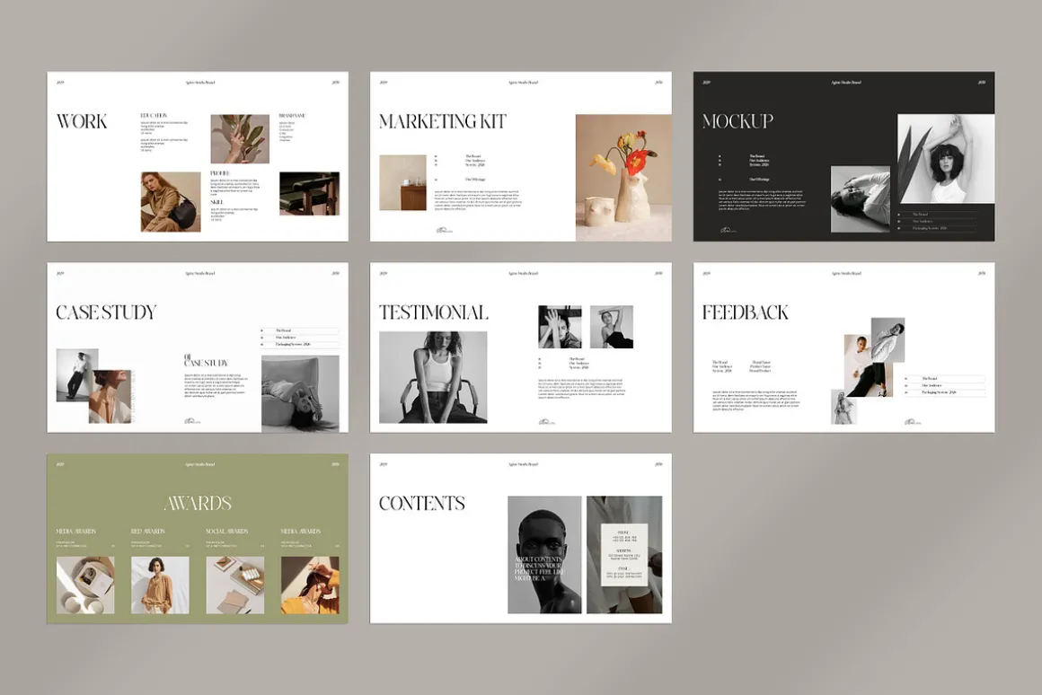 Agien Creative Portfolio Template
