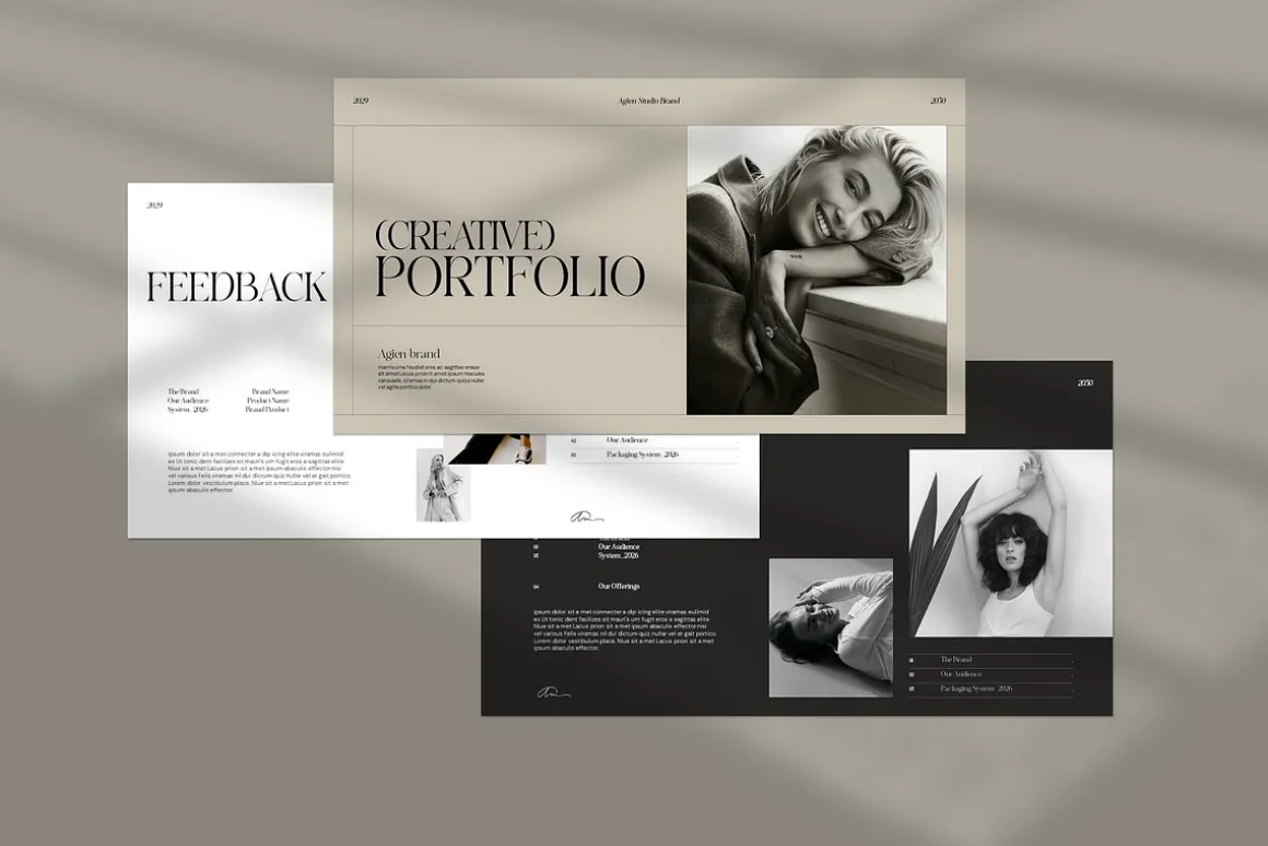 Agien Creative Portfolio Template