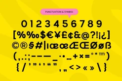 Aglema - Display Experimental Font
