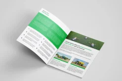 Agriculture farming brochure