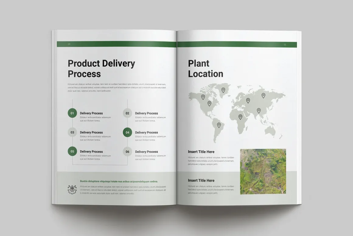 Agriculture Brochure Template