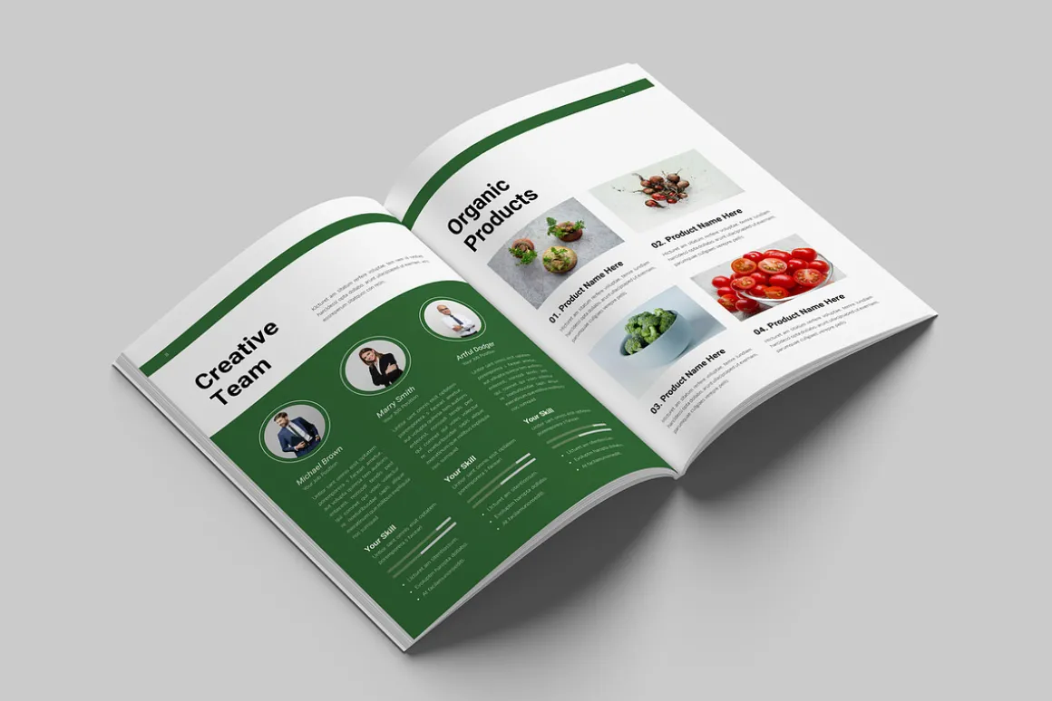 Agriculture Brochure Template