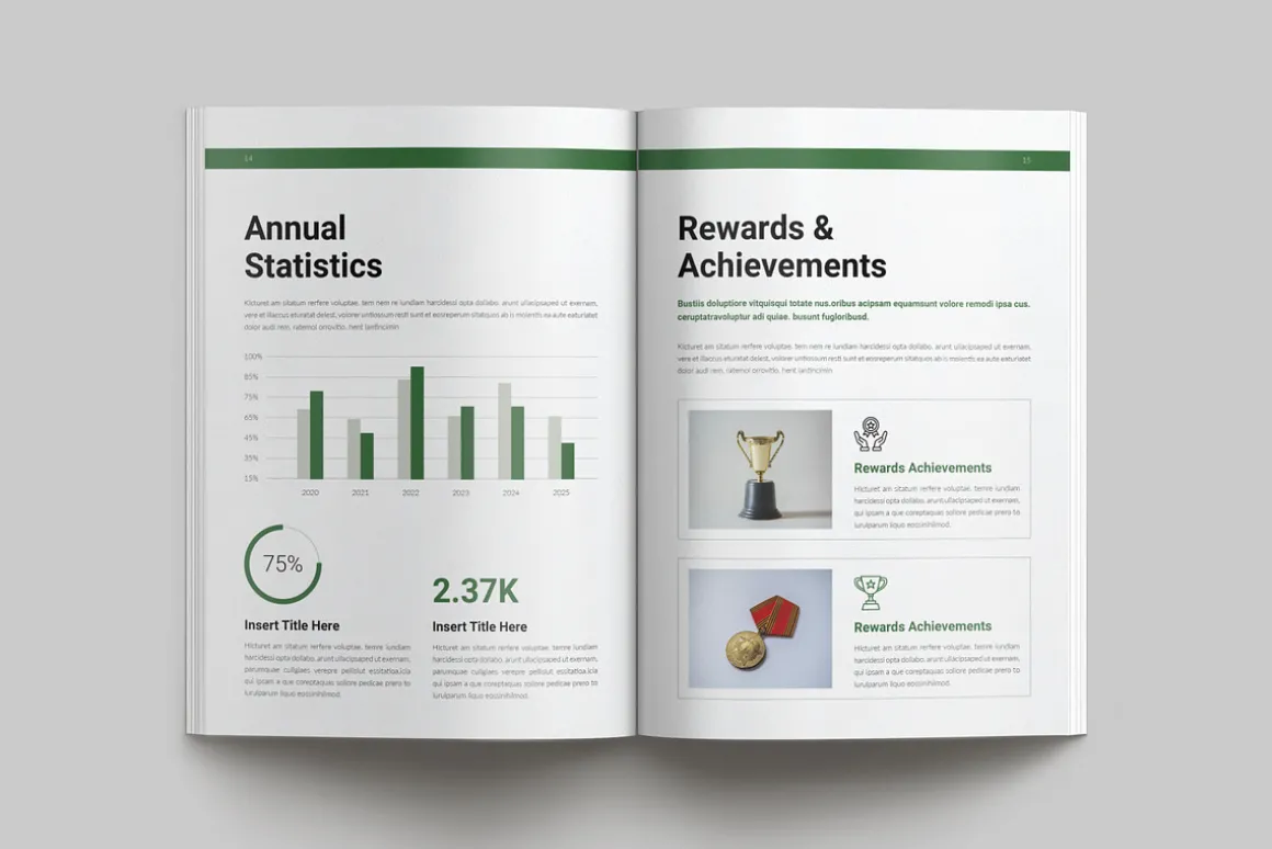 Agriculture Brochure Template