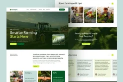 Agriculture Website Design
