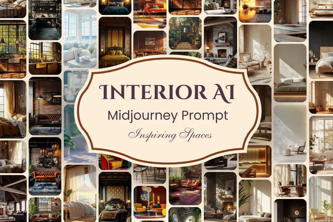 AI Interior Design Midjourney Prompt