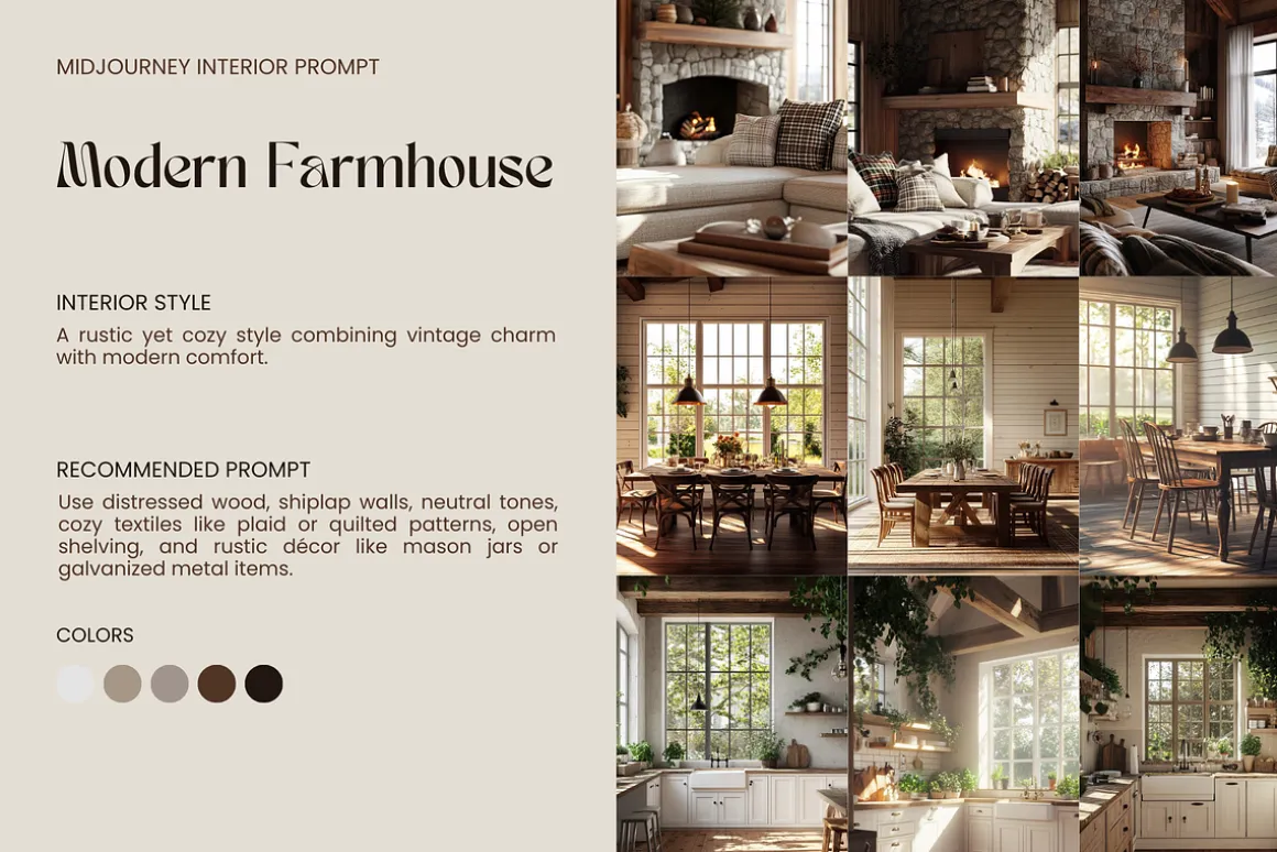 AI Interior Design Midjourney Prompt
