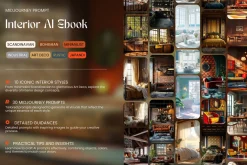 AI Interior Design Midjourney Prompt