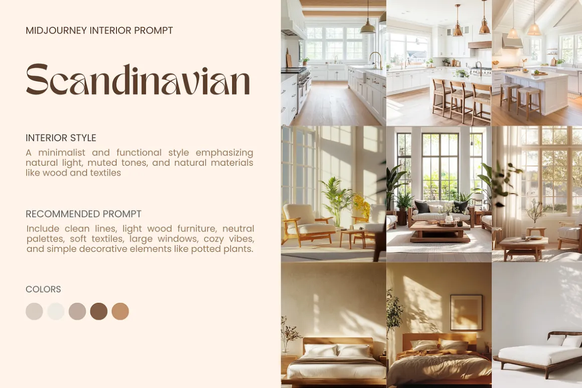 AI Interior Design Midjourney Prompt