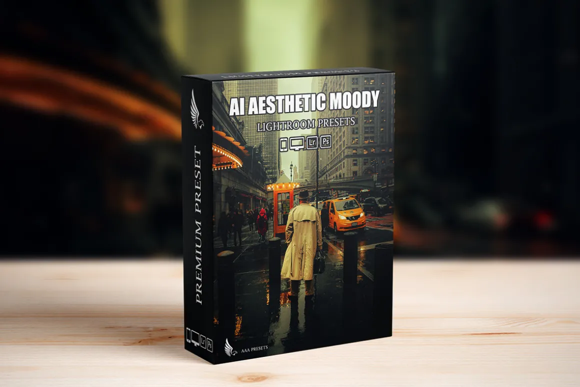Ai Aesthetic Moody Lightroom Presets