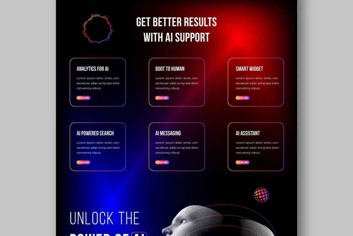 AI Agency Website Template