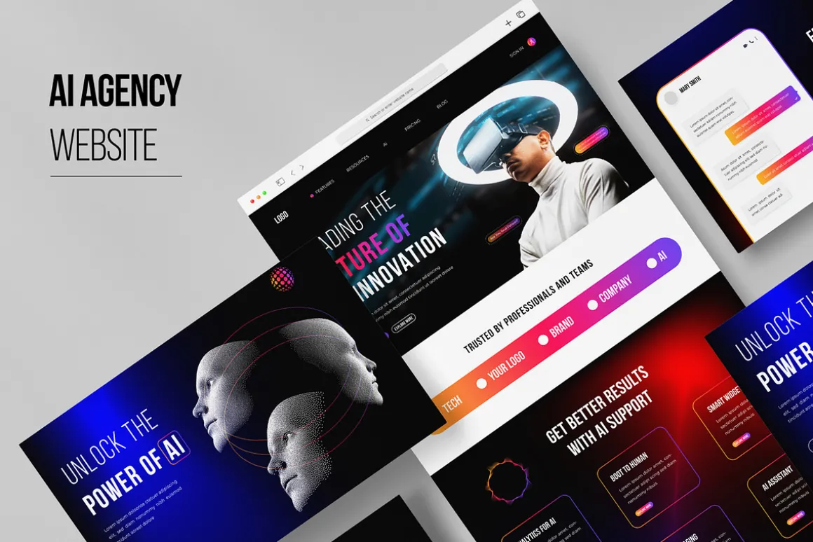 AI Agency Website Template