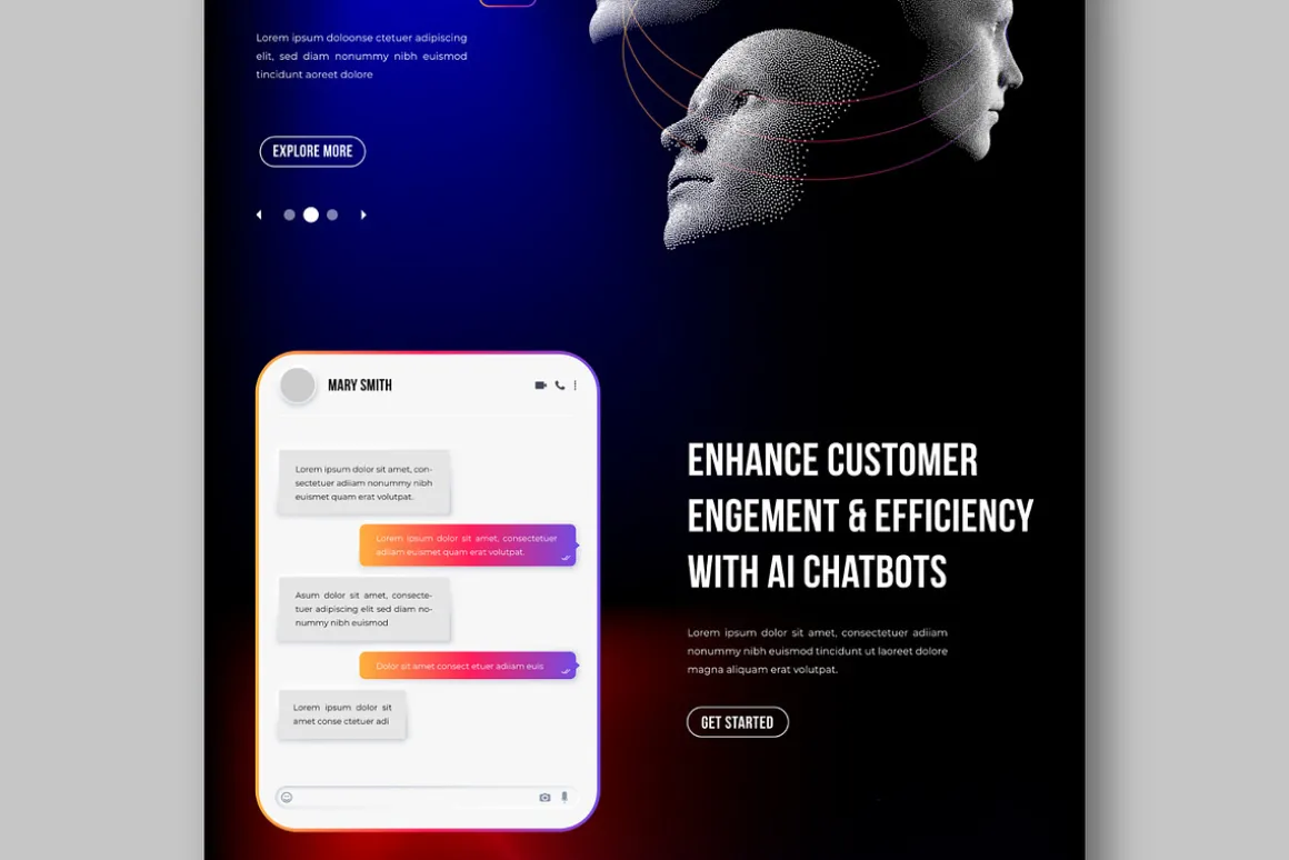 AI Agency Website Template