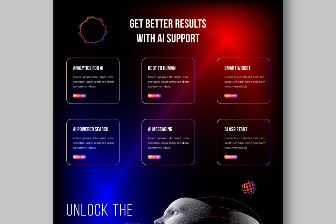 AI Agency Website Template