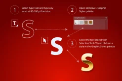 AI CS5 graphic styles Golden