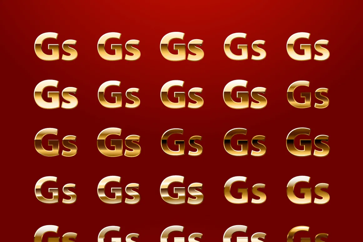 AI CS5 graphic styles Golden