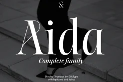 Aida | 10 Font Ligature Serif