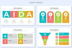 AIDA Infographic Template