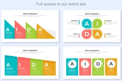 AIDA Infographic Template