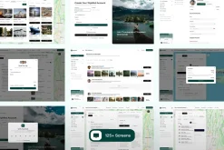 AI for Trip Planner Web App UI Kit